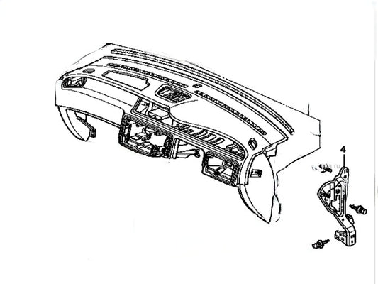 EG Dash Mounting Bracket Bolts